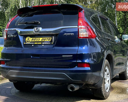 Синій Хонда СРВ, об'ємом двигуна 2.4 л та пробігом 48 тис. км за 17490 $, фото 6 на Automoto.ua