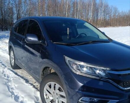 Синий Хонда СРВ, объемом двигателя 1.6 л и пробегом 210 тыс. км за 18000 $, фото 6 на Automoto.ua
