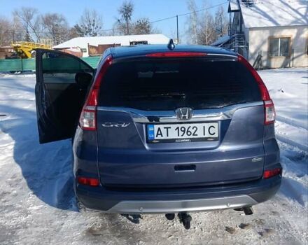 Синий Хонда СРВ, объемом двигателя 1.6 л и пробегом 210 тыс. км за 18000 $, фото 2 на Automoto.ua