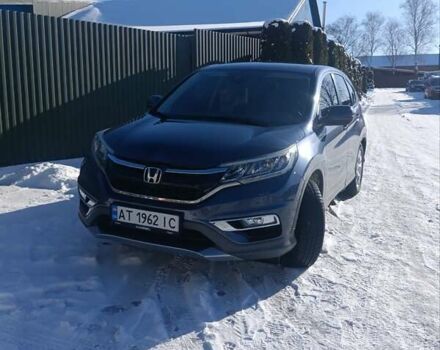 Синий Хонда СРВ, объемом двигателя 1.6 л и пробегом 210 тыс. км за 18000 $, фото 3 на Automoto.ua