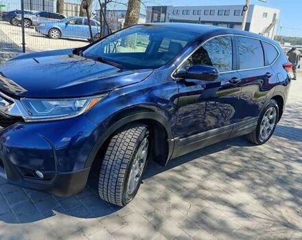 Синий Хонда СРВ, объемом двигателя 1.5 л и пробегом 96 тыс. км за 17500 $, фото 4 на Automoto.ua