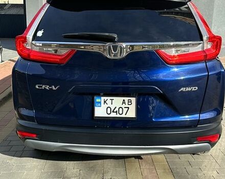 Синій Хонда СРВ, об'ємом двигуна 1.5 л та пробігом 71 тис. км за 22000 $, фото 1 на Automoto.ua