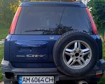 Синий Хонда СРВ, объемом двигателя 2 л и пробегом 360 тыс. км за 4500 $, фото 1 на Automoto.ua