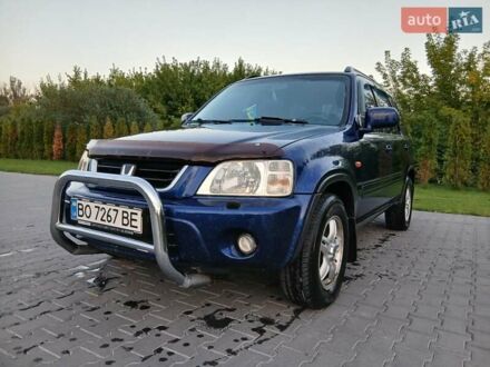 Синий Хонда СРВ, объемом двигателя 2 л и пробегом 360 тыс. км за 6400 $, фото 1 на Automoto.ua