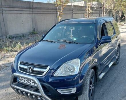 Синий Хонда СРВ, объемом двигателя 2.4 л и пробегом 301 тыс. км за 5500 $, фото 1 на Automoto.ua