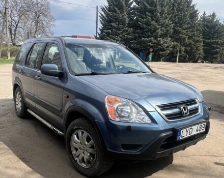 Синий Хонда СРВ, объемом двигателя 2 л и пробегом 408 тыс. км за 3600 $, фото 1 на Automoto.ua