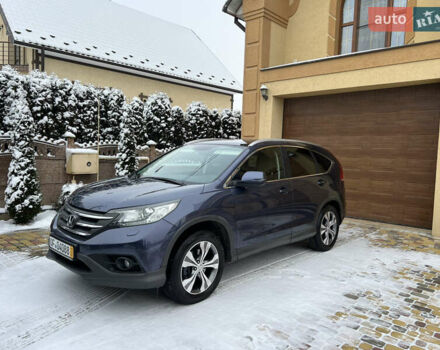 Синий Хонда СРВ, объемом двигателя 2.2 л и пробегом 184 тыс. км за 18800 $, фото 1 на Automoto.ua