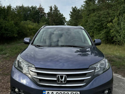 Синий Хонда СРВ, объемом двигателя 2.35 л и пробегом 227 тыс. км за 15800 $, фото 1 на Automoto.ua