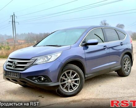 Синий Хонда СРВ, объемом двигателя 2.4 л и пробегом 158 тыс. км за 12999 $, фото 1 на Automoto.ua