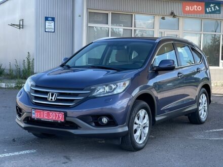 Синий Хонда СРВ, объемом двигателя 2.2 л и пробегом 237 тыс. км за 15800 $, фото 1 на Automoto.ua