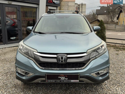 Синий Хонда СРВ, объемом двигателя 2.36 л и пробегом 190 тыс. км за 16500 $, фото 1 на Automoto.ua