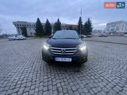 Синий Хонда СРВ, объемом двигателя 1.6 л и пробегом 210 тыс. км за 14500 $, фото 1 на Automoto.ua