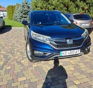 Синий Хонда СРВ, объемом двигателя 2.36 л и пробегом 180 тыс. км за 15500 $, фото 1 на Automoto.ua