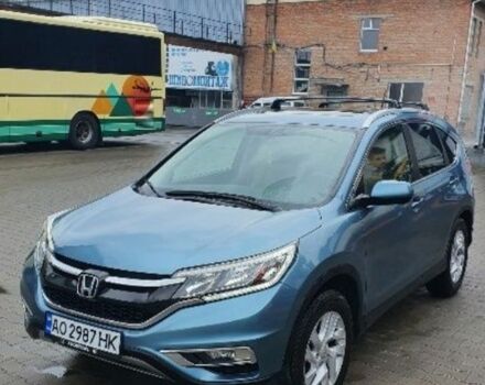 Синий Хонда СРВ, объемом двигателя 2.4 л и пробегом 120 тыс. км за 362 $, фото 1 на Automoto.ua