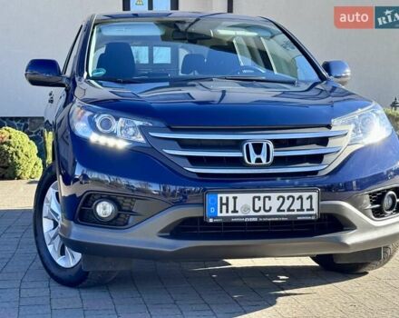 Синий Хонда СРВ, объемом двигателя 1.6 л и пробегом 215 тыс. км за 14400 $, фото 1 на Automoto.ua