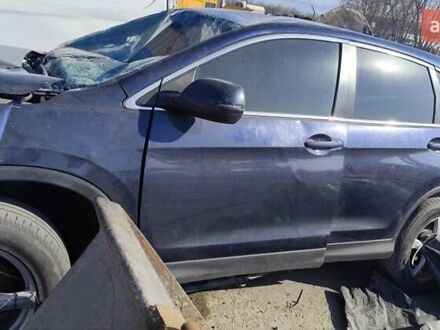 Синий Хонда СРВ, объемом двигателя 2.4 л и пробегом 160 тыс. км за 6000 $, фото 1 на Automoto.ua