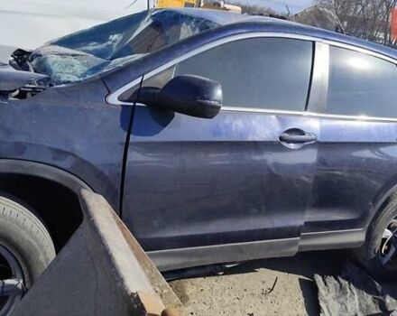 Синий Хонда СРВ, объемом двигателя 2.4 л и пробегом 160 тыс. км за 6000 $, фото 1 на Automoto.ua