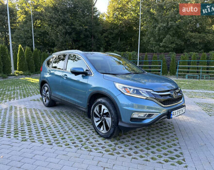 Синій Хонда СРВ, об'ємом двигуна 2.36 л та пробігом 99 тис. км за 18500 $, фото 1 на Automoto.ua