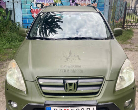 Зеленый Хонда СРВ, объемом двигателя 2.2 л и пробегом 262 тыс. км за 4500 $, фото 3 на Automoto.ua