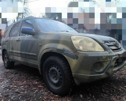 Зеленый Хонда СРВ, объемом двигателя 2.2 л и пробегом 247 тыс. км за 3077 $, фото 1 на Automoto.ua