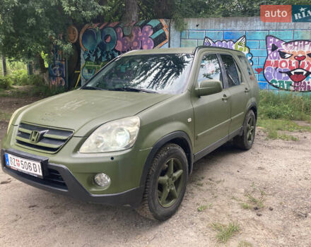 Зеленый Хонда СРВ, объемом двигателя 2.2 л и пробегом 262 тыс. км за 4500 $, фото 2 на Automoto.ua