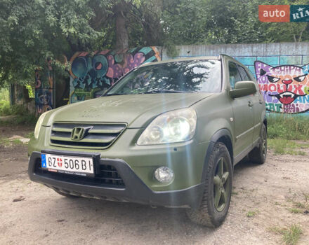 Зеленый Хонда СРВ, объемом двигателя 2.2 л и пробегом 262 тыс. км за 4500 $, фото 4 на Automoto.ua