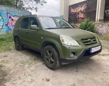 Зеленый Хонда СРВ, объемом двигателя 2.2 л и пробегом 262 тыс. км за 4500 $, фото 2 на Automoto.ua