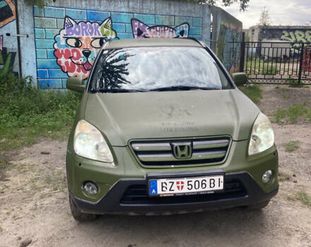 Зеленый Хонда СРВ, объемом двигателя 2.2 л и пробегом 262 тыс. км за 4500 $, фото 1 на Automoto.ua