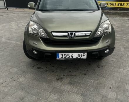 Зеленый Хонда СРВ, объемом двигателя 2.2 л и пробегом 360 тыс. км за 8600 $, фото 2 на Automoto.ua