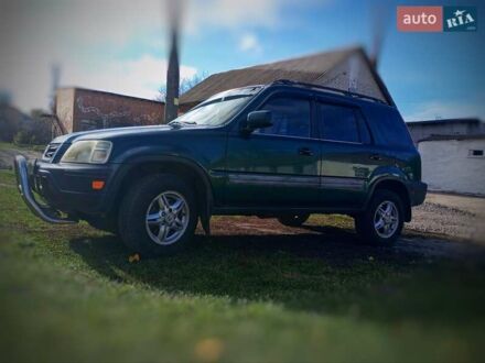 Зелений Хонда СРВ, об'ємом двигуна 2 л та пробігом 298 тис. км за 4300 $, фото 1 на Automoto.ua