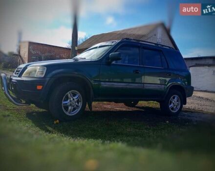 Зеленый Хонда СРВ, объемом двигателя 2 л и пробегом 298 тыс. км за 4300 $, фото 1 на Automoto.ua