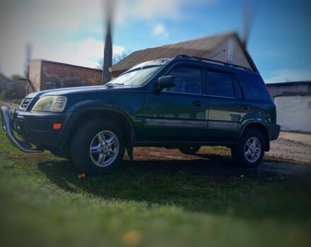 Зеленый Хонда СРВ, объемом двигателя 2 л и пробегом 298 тыс. км за 4500 $, фото 1 на Automoto.ua