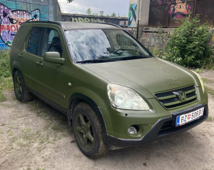 Зеленый Хонда СРВ, объемом двигателя 2.2 л и пробегом 262 тыс. км за 4500 $, фото 1 на Automoto.ua