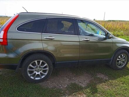 Зеленый Хонда СРВ, объемом двигателя 2.2 л и пробегом 345 тыс. км за 9500 $, фото 1 на Automoto.ua