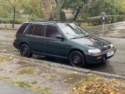 Зеленый Хонда Цивик Шатл, объемом двигателя 1.6 л и пробегом 395 тыс. км за 3700 $, фото 1 на Automoto.ua