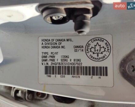 Хонда Цивик 2014 в Чернигове на Automoto.ua Белый Хонда Цивик, объемом двигателя 1.8 л и пробегом 168 тыс. км за 9900 $, фото 33 на Automoto.ua