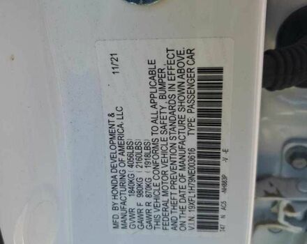 Білий Хонда Сівік, об'ємом двигуна 1.5 л та пробігом 24 тис. км за 6500 $, фото 11 на Automoto.ua