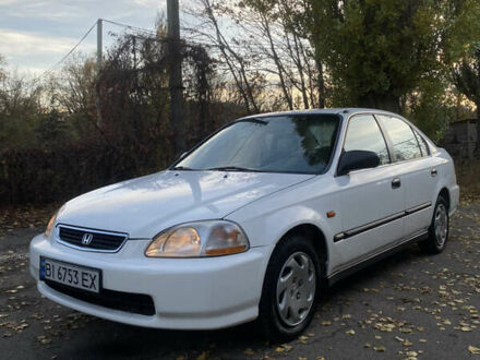 Хонда Цивик 1998 в Полтаве на Automoto.ua Белый Хонда Цивик, объемом двигателя 1.6 л и пробегом 217 тыс. км за 2999 $, фото 1 на Automoto.ua