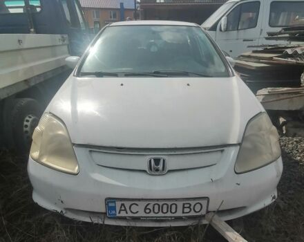 Белый Хонда Цивик, объемом двигателя 1.7 л и пробегом 30 тыс. км за 1600 $, фото 1 на Automoto.ua