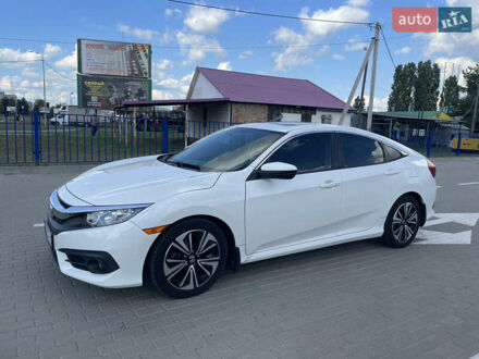 Хонда Цивик 2016 в Ковель на Automoto.ua Белый Хонда Цивик, объемом двигателя 1.5 л и пробегом 202 тыс. км за 13500 $, фото 1 на Automoto.ua