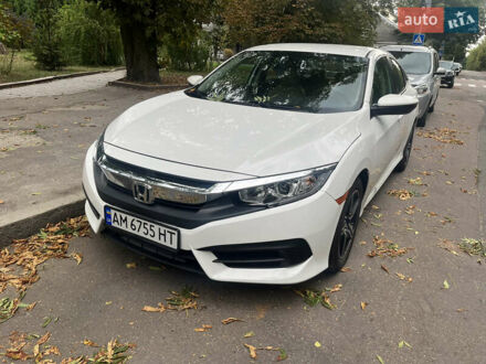 Хонда Сівік 2017 у Житомирі на Automoto.ua Білий Хонда Сівік, об'ємом двигуна 2 л та пробігом 130 тис. км за 13600 $, фото 1 на Automoto.ua