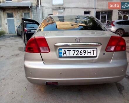 Бежевий Хонда Сівік, об'ємом двигуна 1.4 л та пробігом 376 тис. км за 3100 $, фото 5 на Automoto.ua