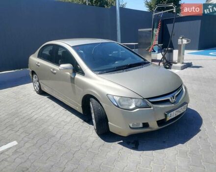 Бежевый Хонда Цивик, объемом двигателя 1.8 л и пробегом 258 тыс. км за 4200 $, фото 1 на Automoto.ua