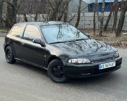 Черный Хонда Цивик, объемом двигателя 1.34 л и пробегом 200 тыс. км за 1550 $, фото 8 на Automoto.ua