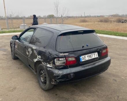 Черный Хонда Цивик, объемом двигателя 1.3 л и пробегом 570 тыс. км за 692 $, фото 2 на Automoto.ua