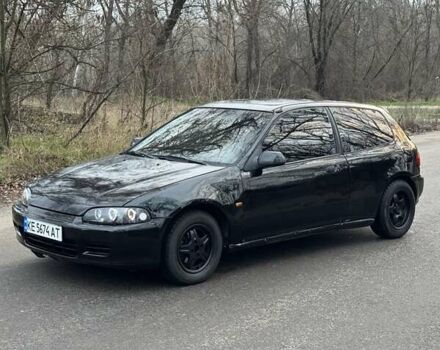 Черный Хонда Цивик, объемом двигателя 1.34 л и пробегом 200 тыс. км за 1550 $, фото 2 на Automoto.ua