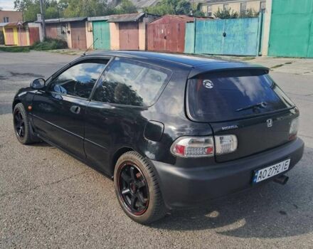 Черный Хонда Цивик, объемом двигателя 1.3 л и пробегом 300 тыс. км за 3800 $, фото 3 на Automoto.ua