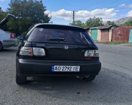 Черный Хонда Цивик, объемом двигателя 1.3 л и пробегом 300 тыс. км за 3800 $, фото 2 на Automoto.ua