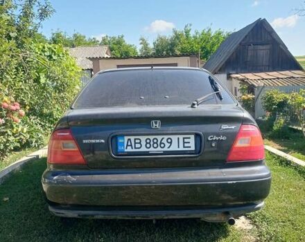 Черный Хонда Цивик, объемом двигателя 1.4 л и пробегом 338 тыс. км за 1700 $, фото 3 на Automoto.ua
