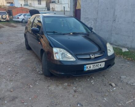 Чорний Хонда Сівік, об'ємом двигуна 1.4 л та пробігом 320 тис. км за 3000 $, фото 2 на Automoto.ua